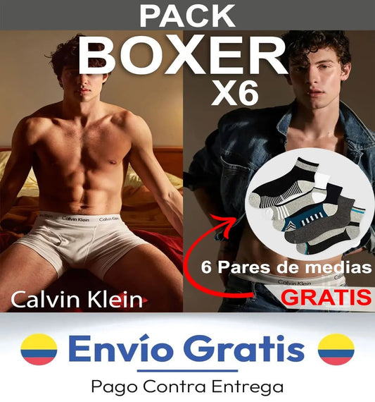 BOXER CK®︎ EN MICROFIBRA + TOBILLERAS GRATIS🎁 - Grupo Inspira